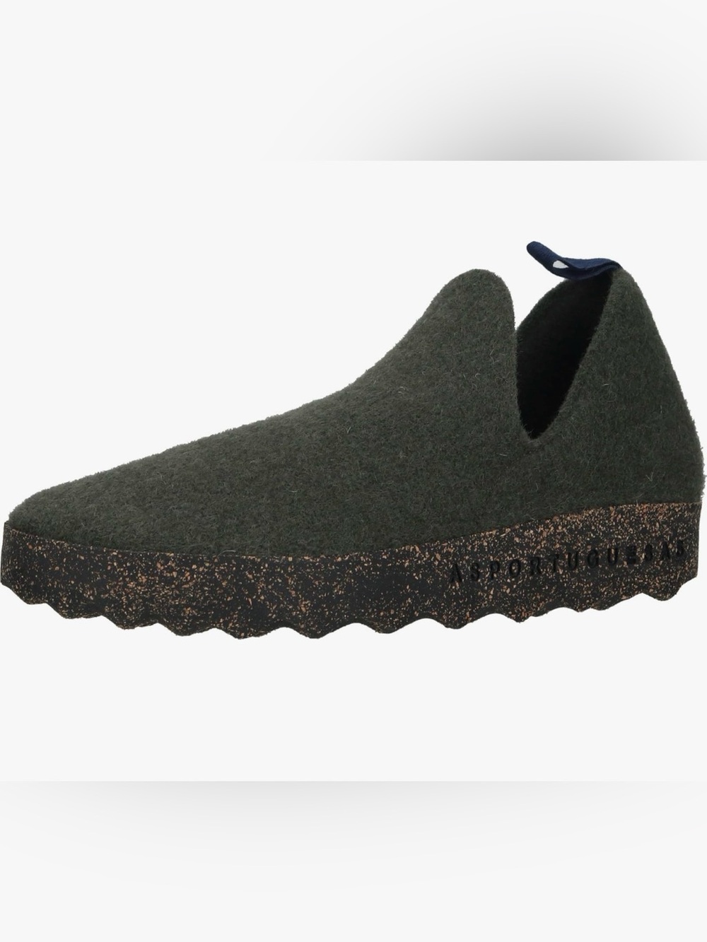 ASPORTUGUESAS slip-on shoes city in military size 39. 8/8.5